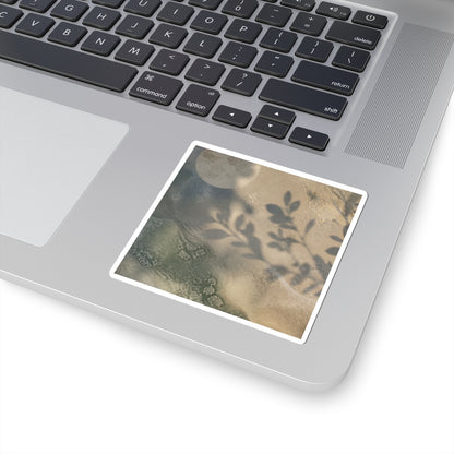 Neutral Shadow Play Sticker - Texture Japandi