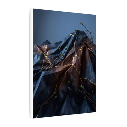 Paper Fold Broken Beauty Canvas Art | Philosophical Kintsugi Art