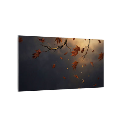 Moonlit Garden Gold Repair Canvas Art | Beautiful Kintsugi Art