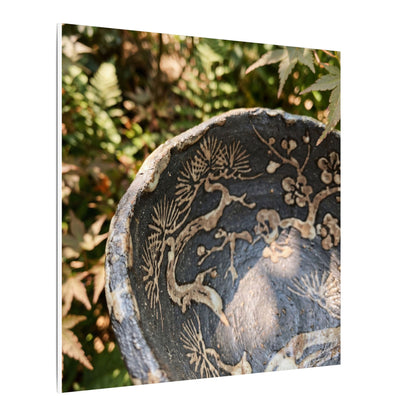 Ceramic Bowl Canvas Art | Summer Japandi Japanese Pattern Art