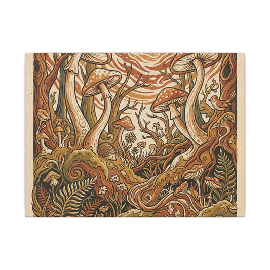 Cottagecore Whimsical Canvas Art Art Print