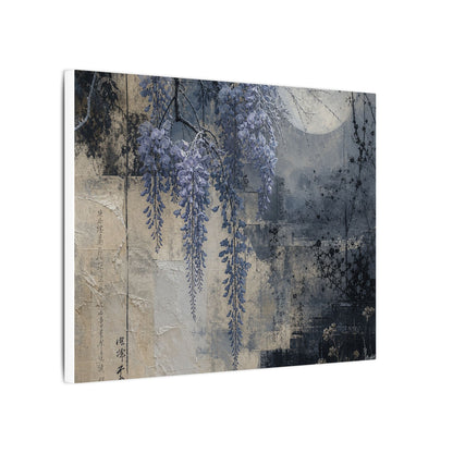 Winter Wisteria Texture Canvas Art | Elegant Decor