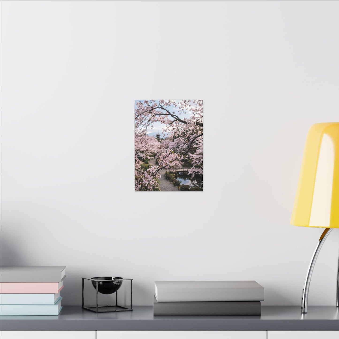 Shibui Ceramic Bowl Canvas Art - Japandi Watercolor