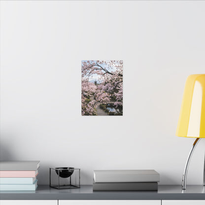 Japandi Ceramic Bowl in Golden Hour | Watercolor Canvas Art