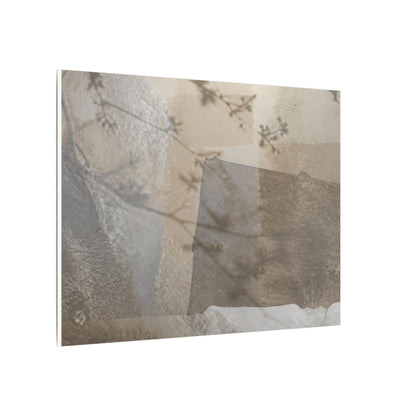 Neutral Shadow Play Canvas Art - Texture Japandi