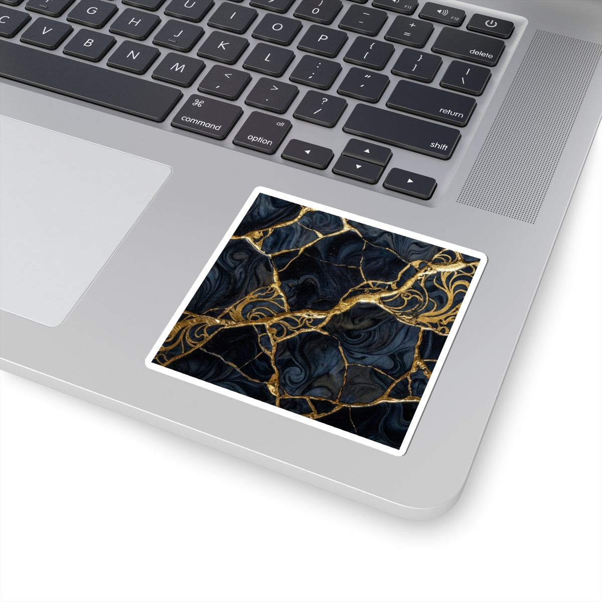 Kintsugi Gold Vein Sticker Art Print