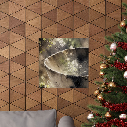 Ceramic Bowl Spring Wall Art Print | Japandi Cozy Design