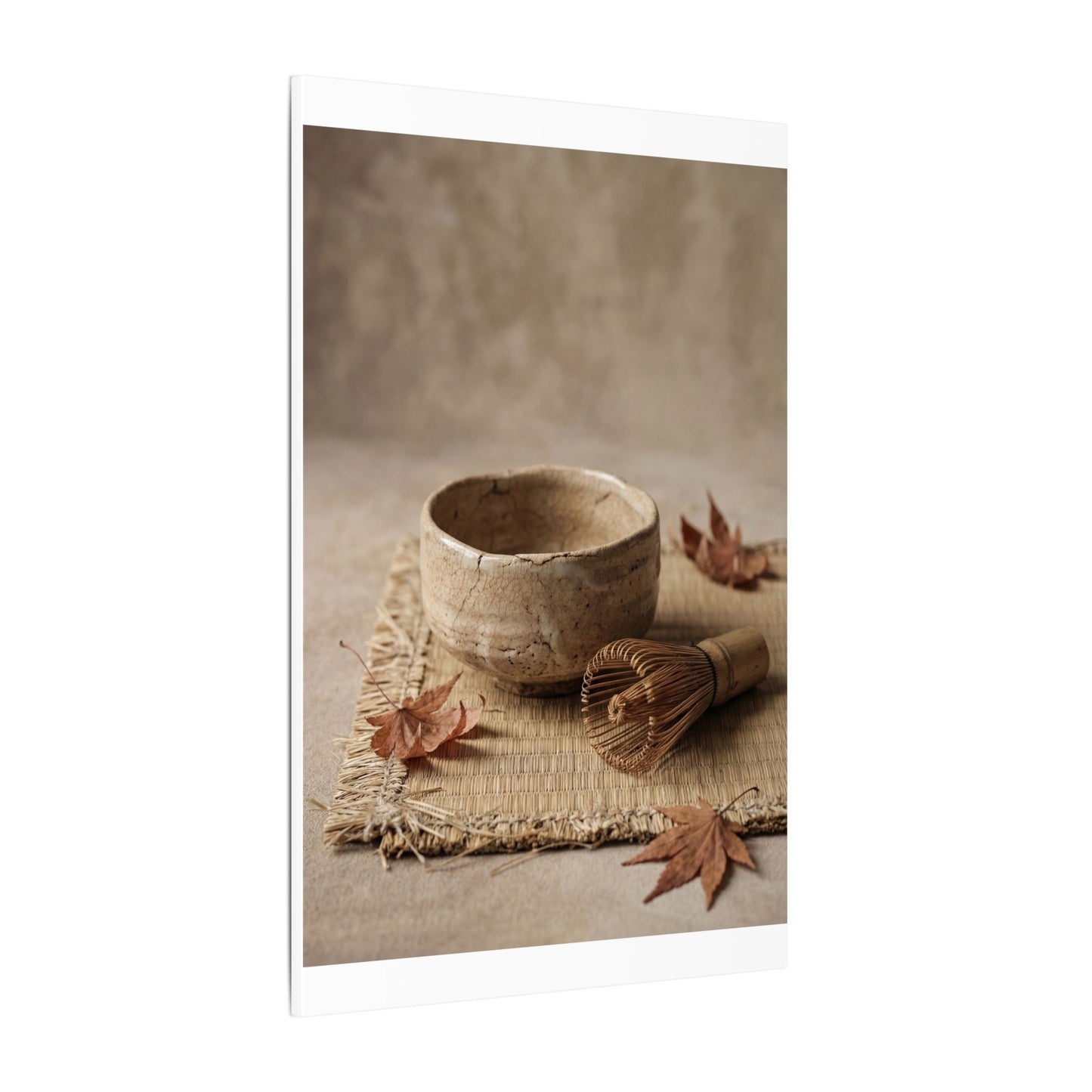 Ma Tea Ceremony Canvas Art - Japandi Texture