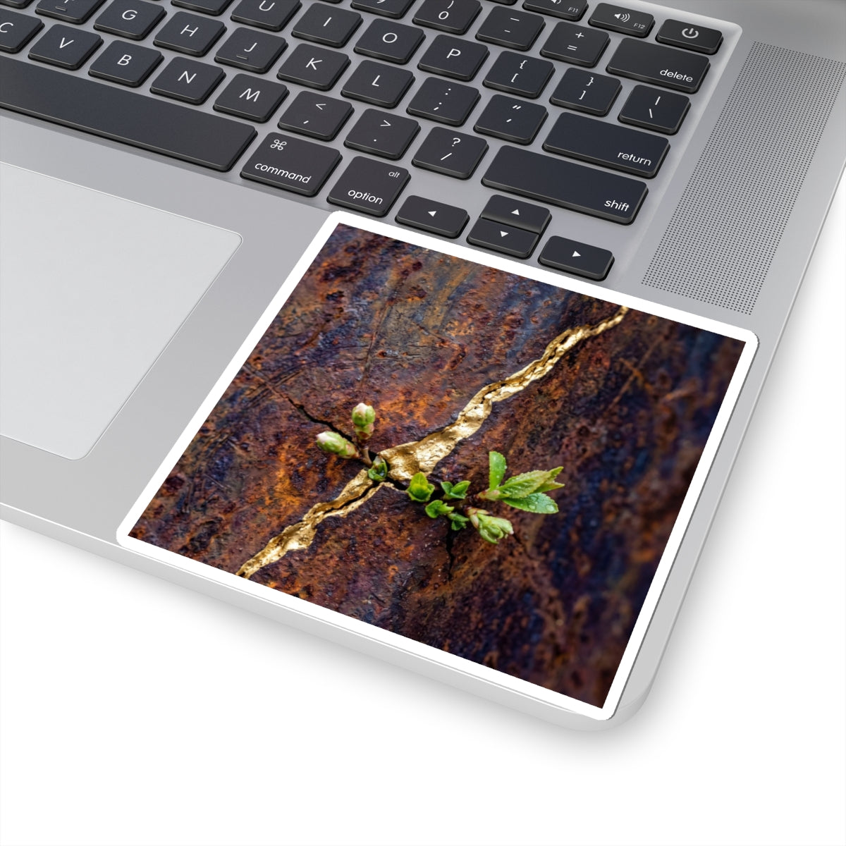 Rust Patina Sticker | Spring Kintsugi Broken Beauty Art