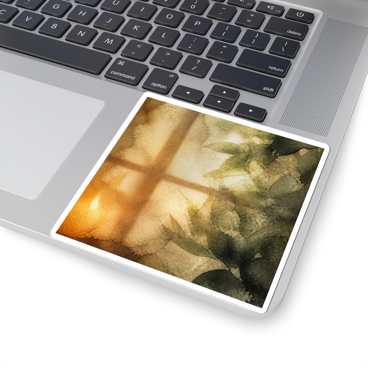 Cozy Shoji Screen Sticker - Watercolor Japandi
