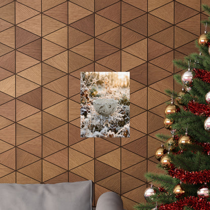 Golden Hour Ceramic Bowl Wall Art Print - Japandi Kanso