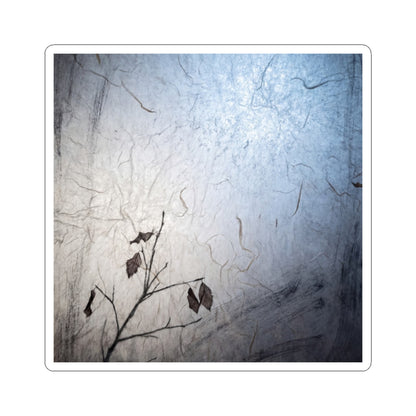 Shoji Screen Sticker | Winter Japandi Texture Art Art Print
