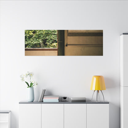 Tea Ceremony Enso Canvas Art | Serene Zen Art