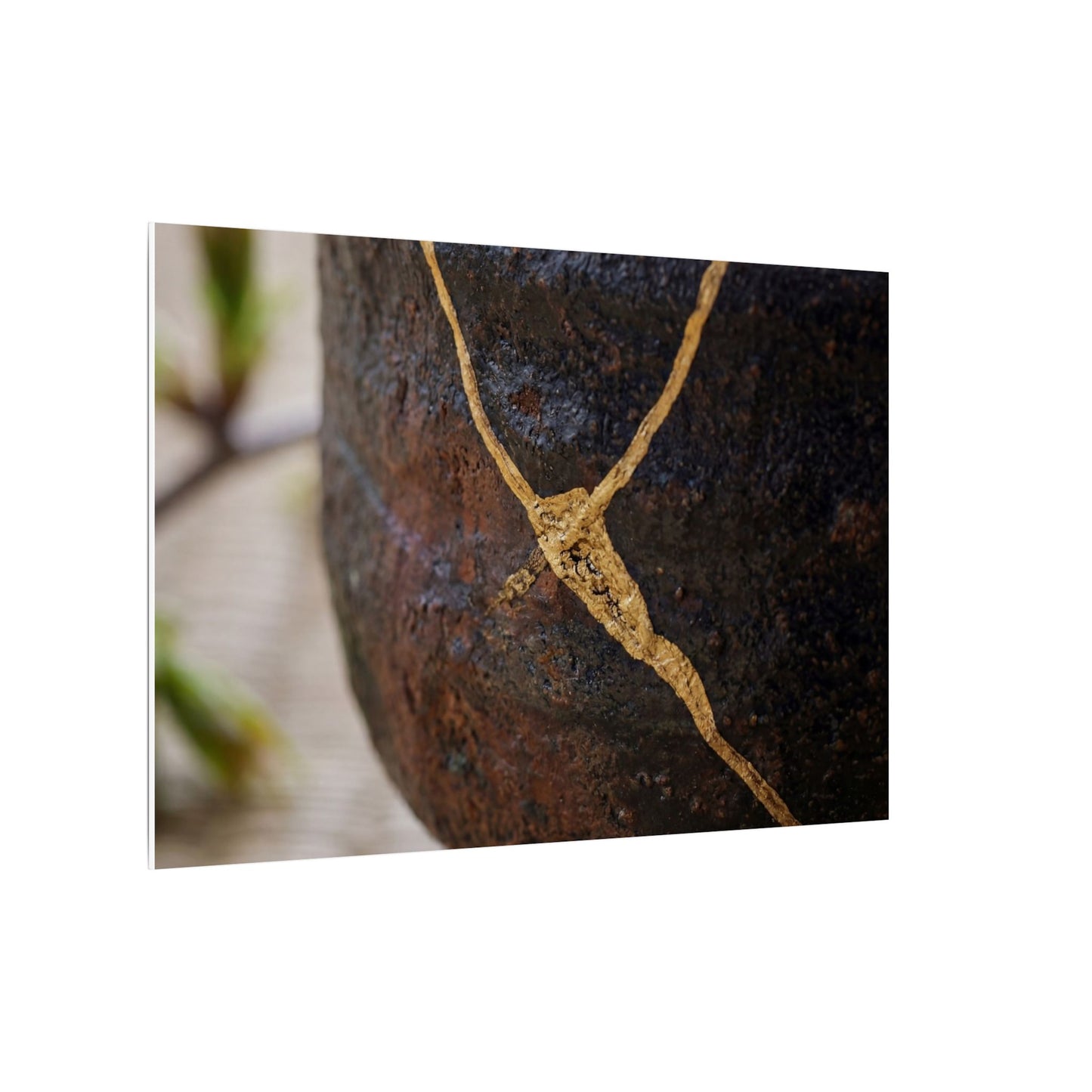 Dawn Tea Ceremony Canvas Art - Kintsugi Mono No Aware