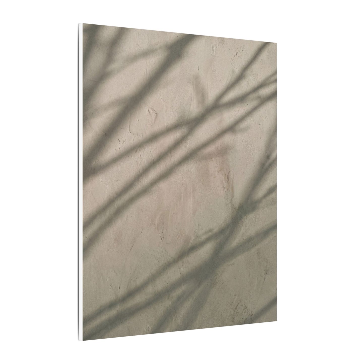 Shadow Play Japanese Pattern Canvas Art | Warm Japandi Art