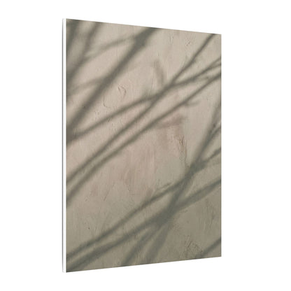 Shadow Play Japanese Pattern Canvas Art | Warm Japandi Art
