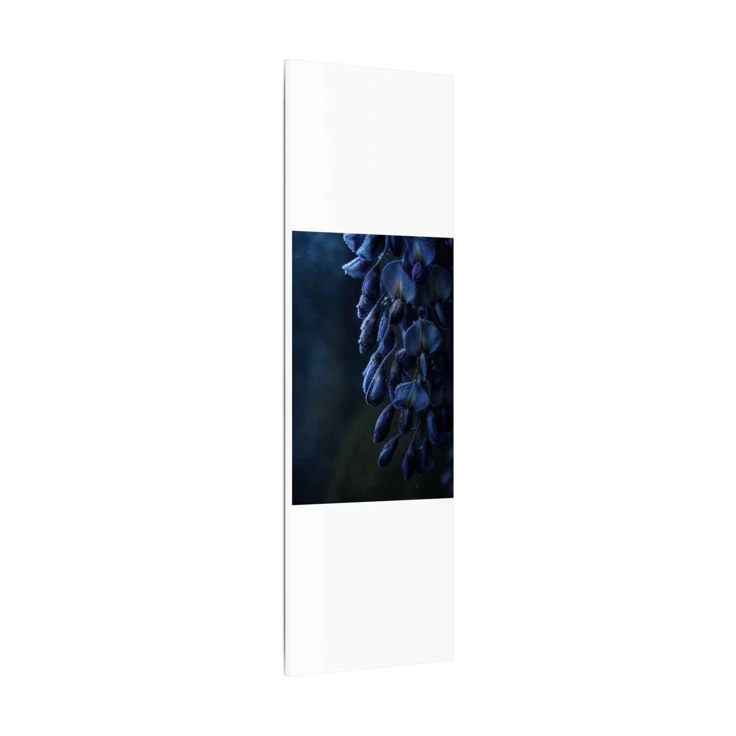 Winter Wisteria Shadow Zen Canvas Art | Atmospheric Decor