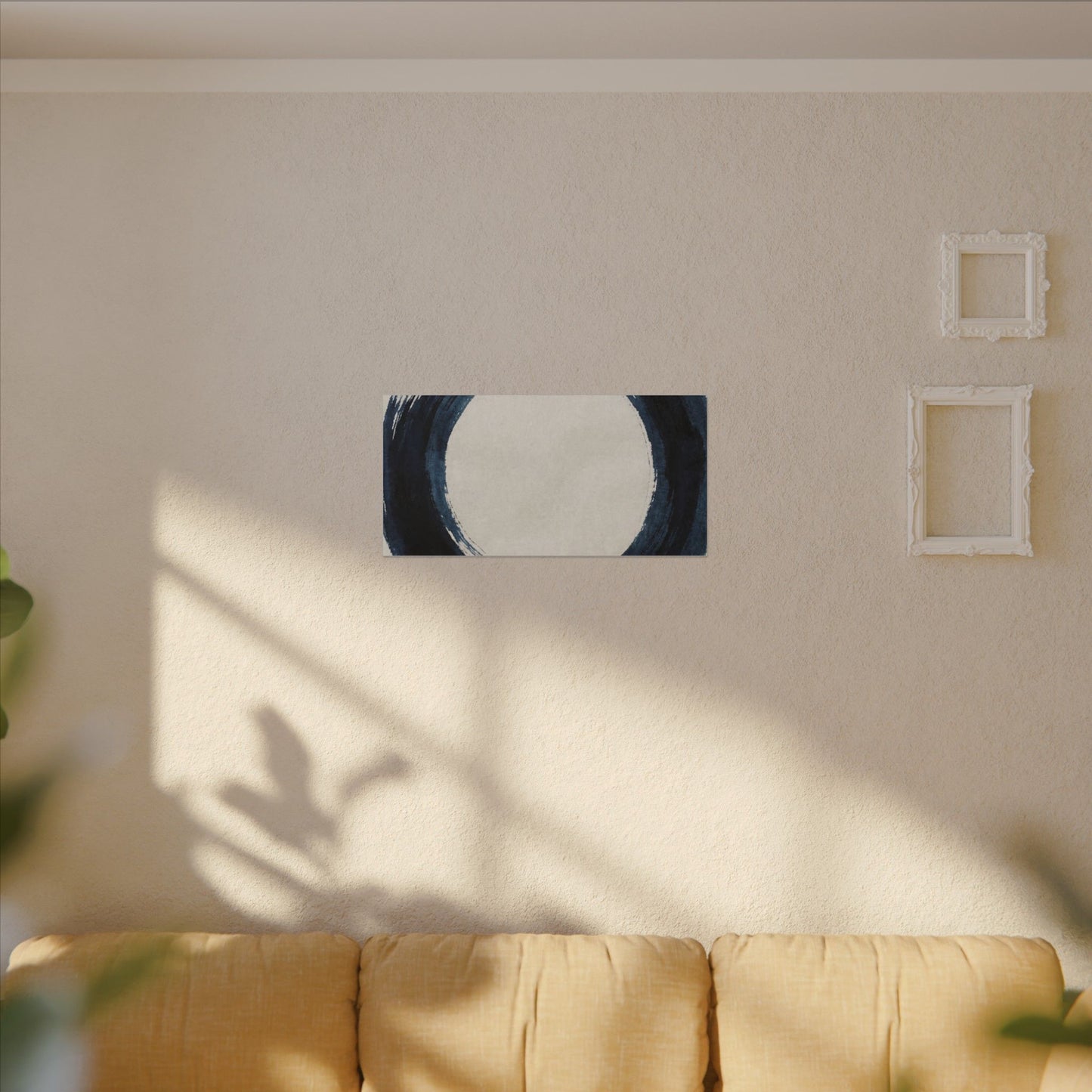 Balanced Meditation Zen Enso Canvas Art