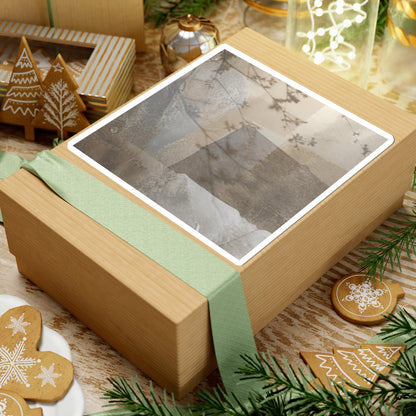 Shadow Play Sticker | Winter Japandi Texture Art