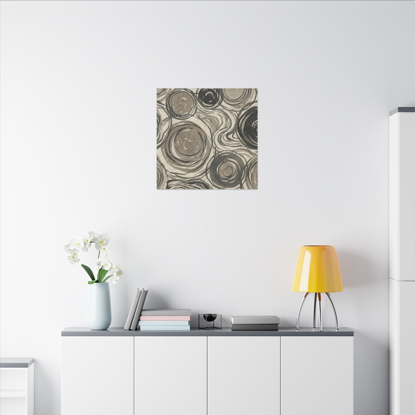 Wabi-sabi Pattern Japandi Japanese Pattern Canvas Art