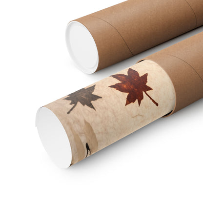 Golden Hour Shoji Screen Wall Art Print - Japandi Fukinsei
