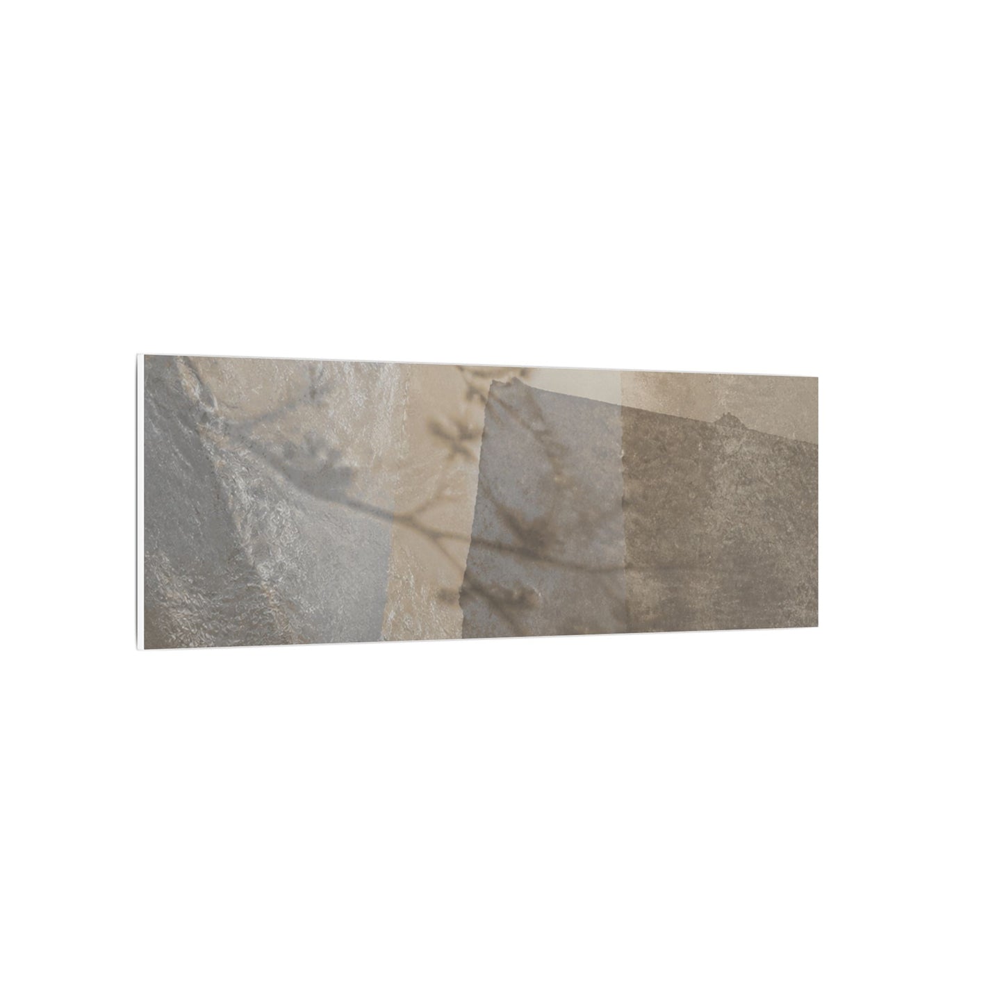 Neutral Shadow Play Canvas Art - Texture Japandi