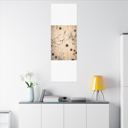 Golden Hour Shoji Screen Canvas Art - Japandi Fukinsei
