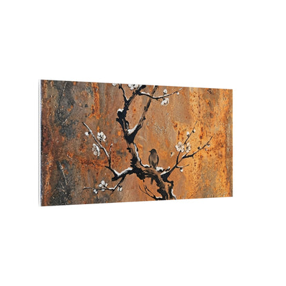 Datsuzoku Rust Patina Canvas Art - Zen Sumi E