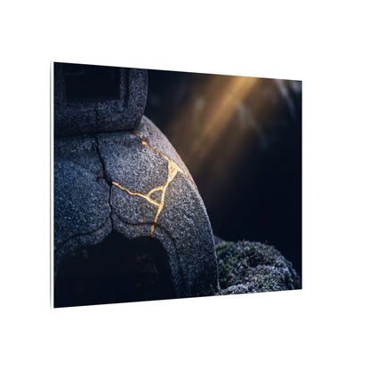 Ma Moonlit Garden Canvas Art - Kintsugi Broken Beauty