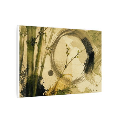 Ink Brushstroke Sumi E Canvas Art | Calm Zen Art