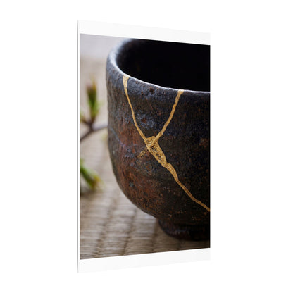 Dawn Tea Ceremony Canvas Art - Kintsugi Mono No Aware
