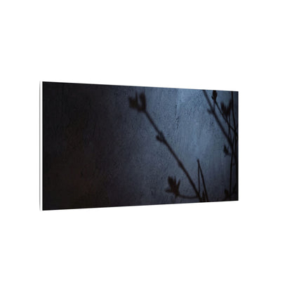 Shadow Play Canvas Art | Spring Dark Japandi Moody Minimal Art
