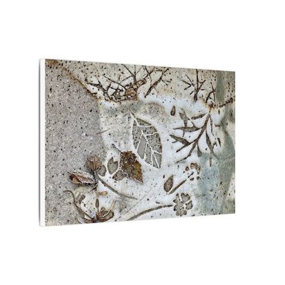 Ceramic Bowl Winter Canvas Art | Japandi Earthy Design