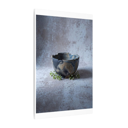 Ceramic Bowl Spring Canvas Art | Japandi Warm Design