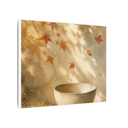 Japandi Ceramic Bowl in Dappled | Watercolor Canvas Art
