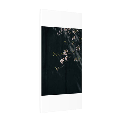 Cherry Blossom Spring Canvas Art | Dark Japandi Sophisticated Design