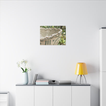 Elegant Ceramic Bowl Canvas Art - Japanese Pattern Japandi