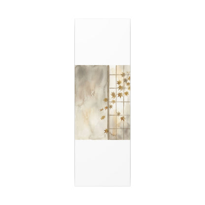 Warm Shoji Screen Canvas Art - Watercolor Japandi