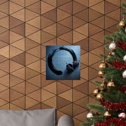 Peaceful Tea Ceremony Wall Art Print - Enso Zen
