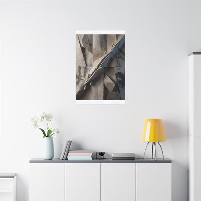 Paper Fold Canvas Art | Spring Japandi Japanese Pattern Art