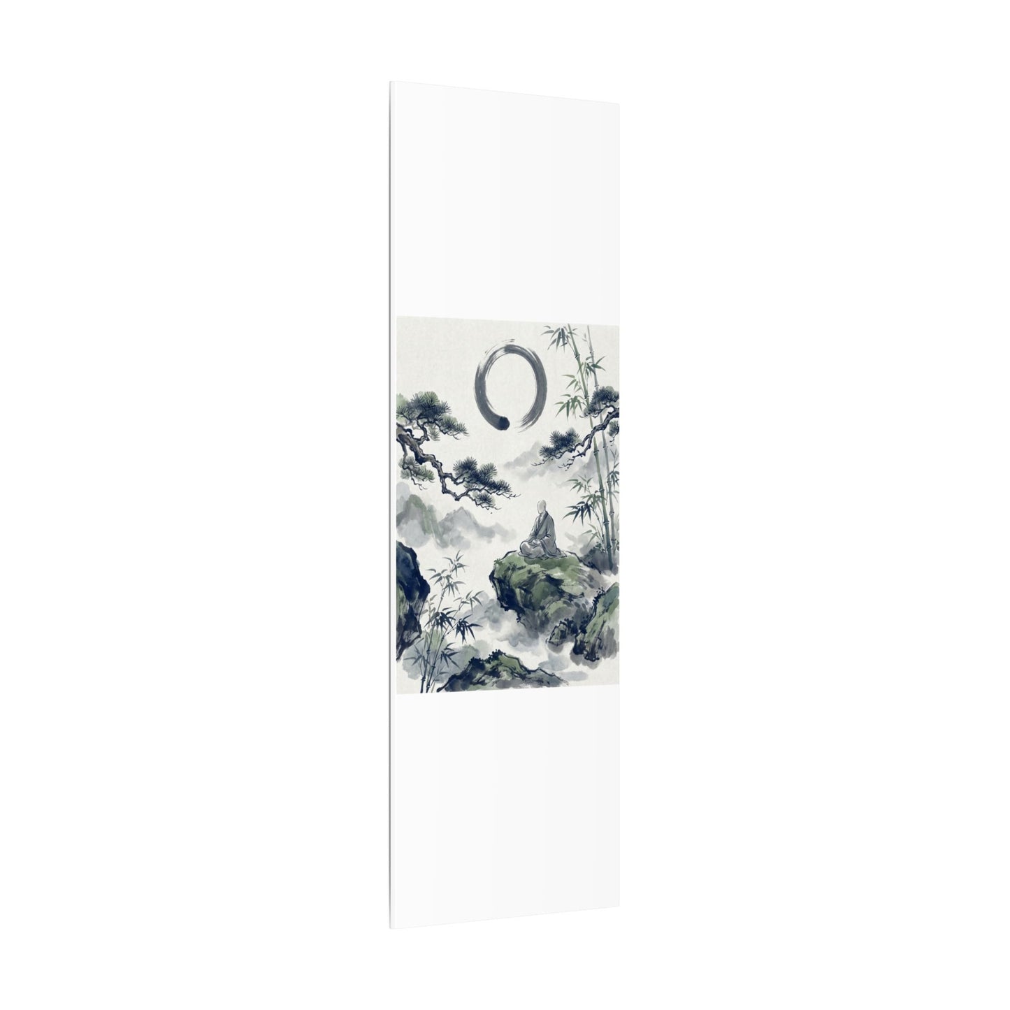 Zen Sumi-e Canvas Art