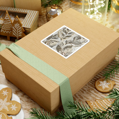 Japandi Textured Sticker Art Print