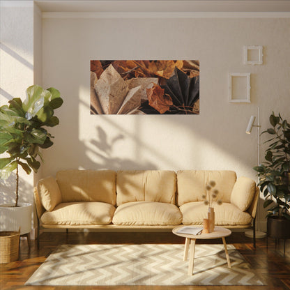 Paper Fold Texture Canvas Art | Elegant Japandi Art