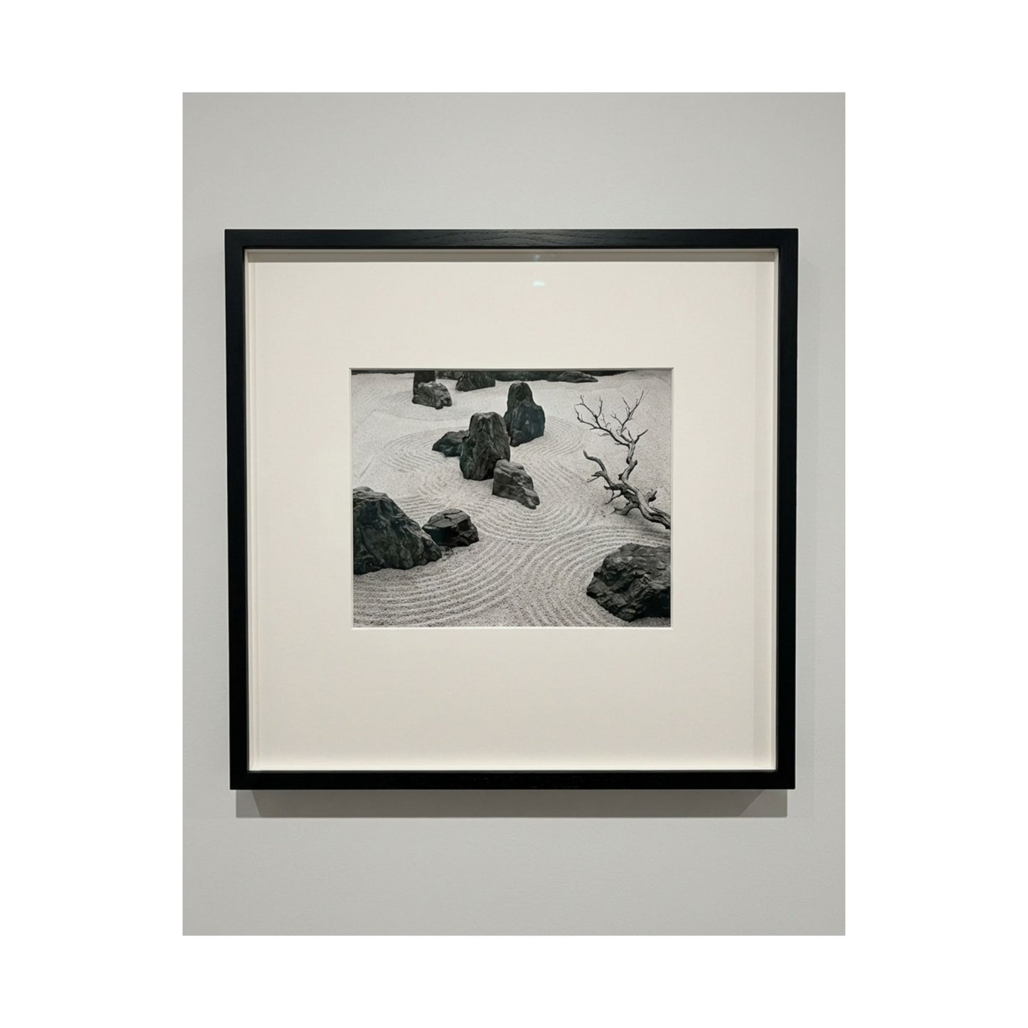 Karesansui Dry Zen Karesansui Wall Art Print