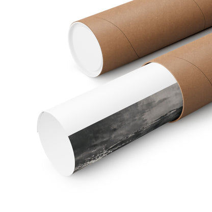 Dappled Incense Smoke Wall Art Print - Zen Seijaku