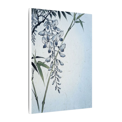 Zen Wisteria in Moonlight | Ukiyo E Inspired Canvas Art