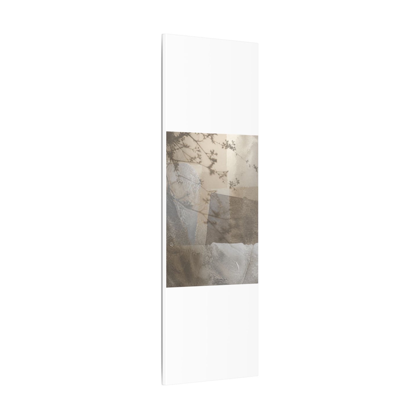 Neutral Shadow Play Canvas Art - Texture Japandi