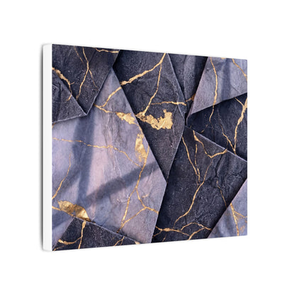Seijaku Paper Fold Canvas Art - Kintsugi Gold Vein