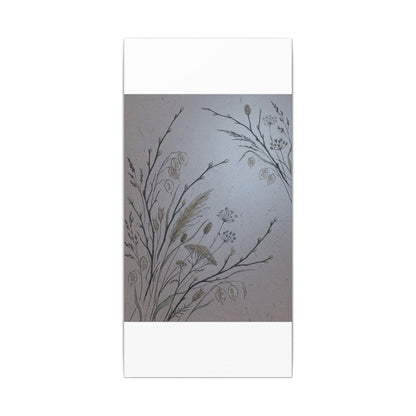 Spring Dried Flowers Japanese Pattern Canvas Art | Cozy Decor