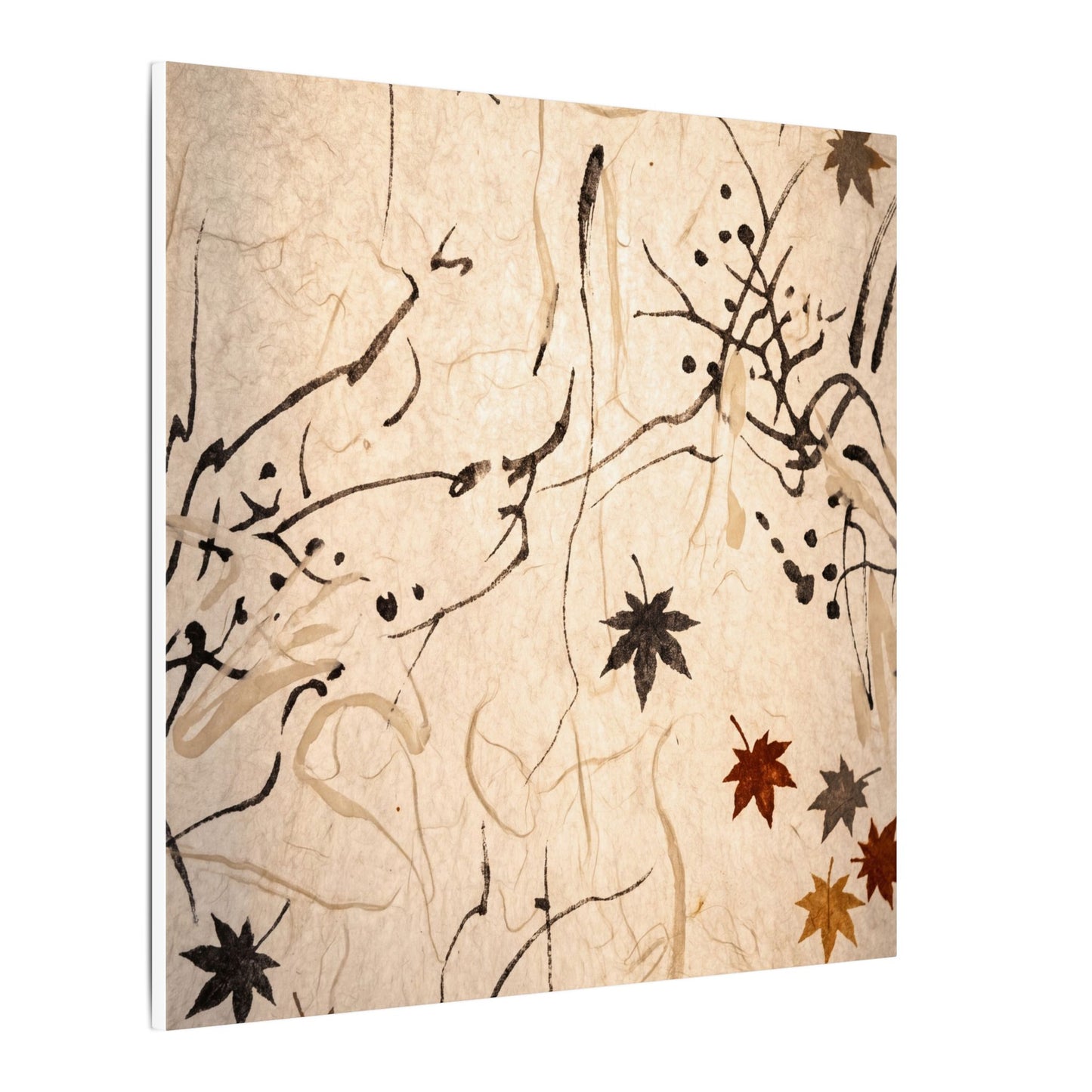 Golden Hour Shoji Screen Canvas Art - Japandi Fukinsei